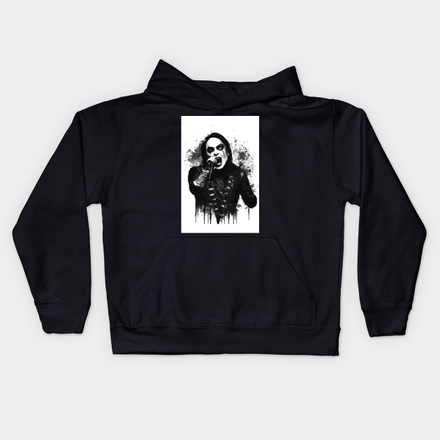 The Filthy Goth Boy - Cradle of Filth Kids Hoodie by Bat City